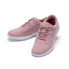 Merinos Sneaker Lace Up Merino wool pink Women